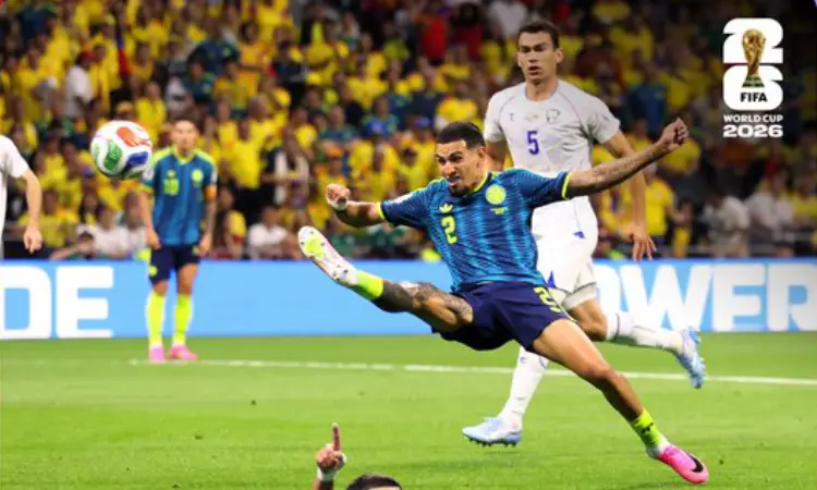 Daniel Muñoz hizo historia ante Uzbekistán: los récords que rompió