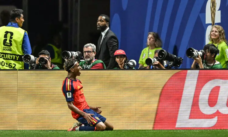 Abró la lata Lamine Yamal con su esperado primer gol en un Mundial y España se dio un festín ante una decepcionante Arabia Saudita (4-0)