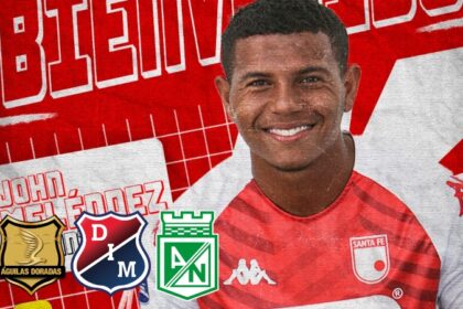 Jhon Melendez de Santa Fe sería nuevo fichaje de Águilas Doradas
