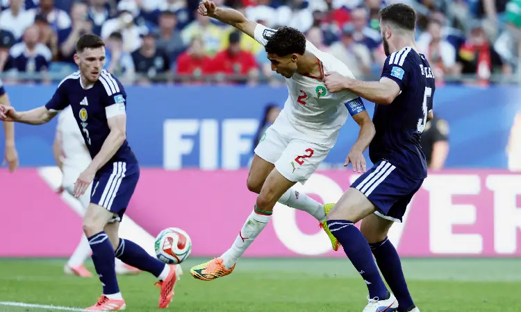 Marruecos vence a Escocia y queda cerca de dieciseisavos