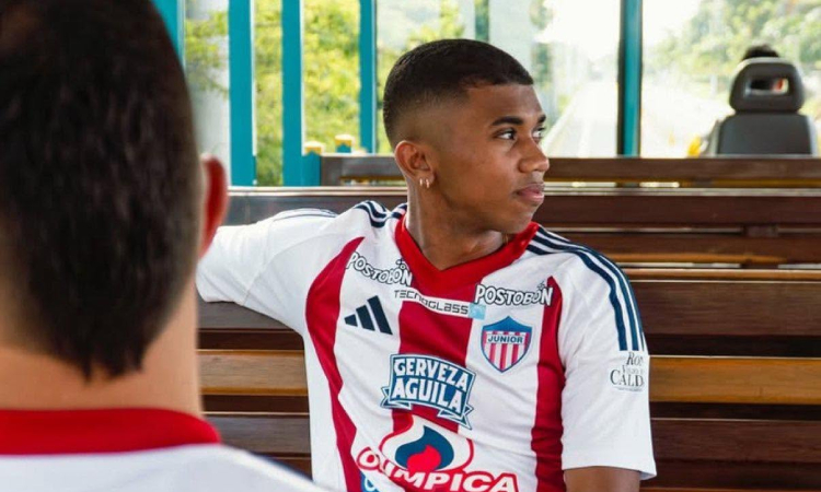 Jesús David Rivas, jugador del Junior