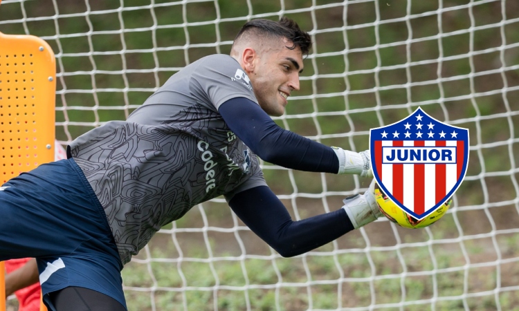 Santiago Mele recordó a Junior en un partido Mundialista