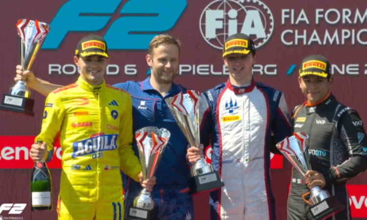Sebastián Montoya Fórmula 2 Austria