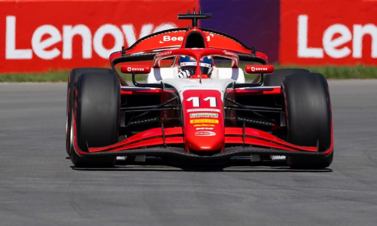 Sebastián Montoya sumó puntos en el GP de Mónaco de Fórmula 2
