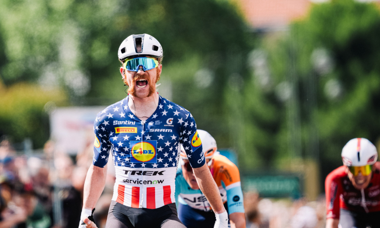 Simmons se lleva la cuarta etapa del Tour Aura, Baudin continúa líder
