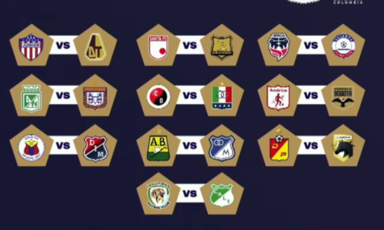 fecha 1 Liga BetPlay 2026-II