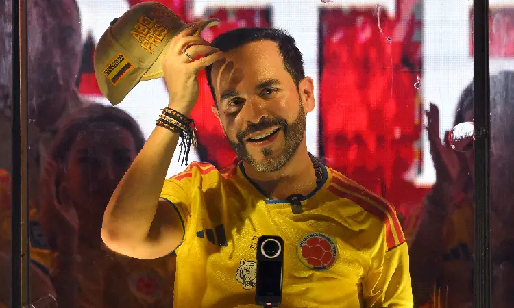 La izquierda cuestiona el uso de la camiseta de Colombia