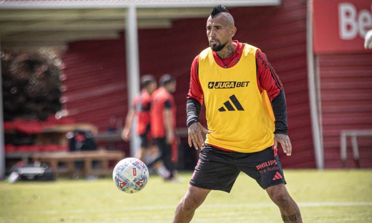 Arturo Vidal a Santa Fe La imagen que sorprendió a los hinchas