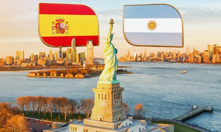 España y Argentina, sólo un partido oficial antes de la final