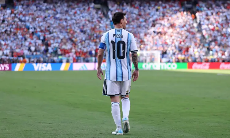 Messi llegó a Argentina para descansar en Rosario