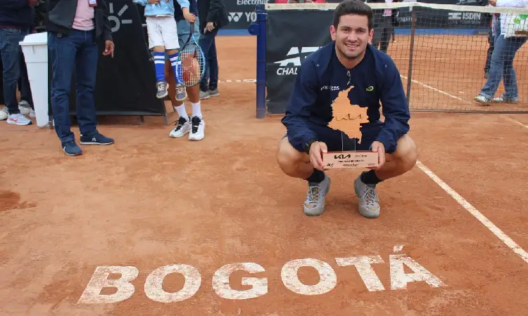 Nicolás Mejía se coronó campeón del Challenger de Bogotá 2026