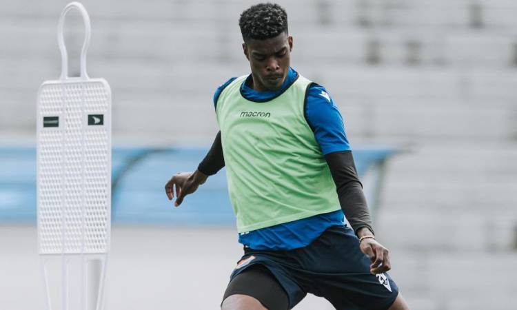 Pablo Ortiz llegó a Barranquilla para firmar con Junior