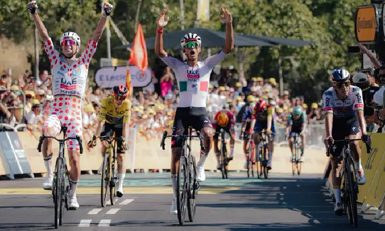 Del Toro gana la etapa 2 del Tour de Francia 2026