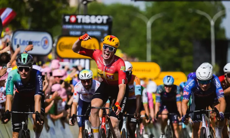Waerenskjold gana la etapa 11 del Tour de Francia 2026