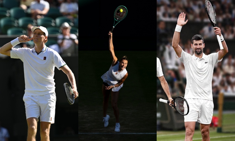 Wimbledon Djokovic Sinner y Sabalenka