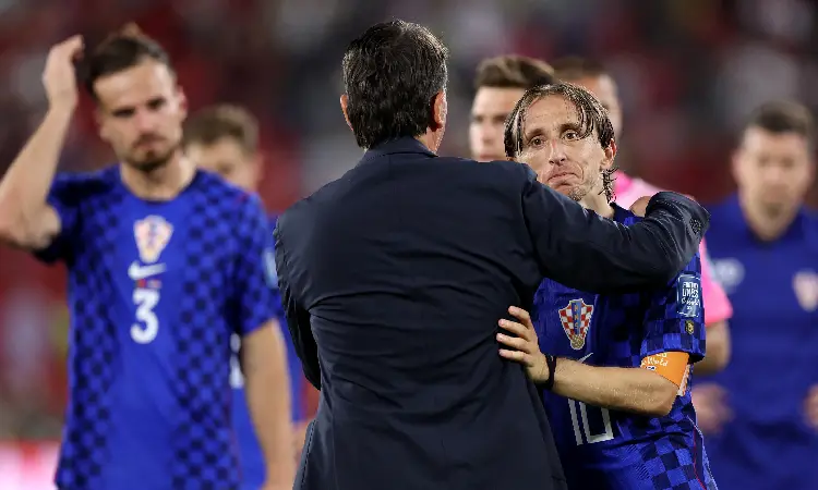 Dimite Zlatko Dalic, seleccionador de fútbol de Croacia