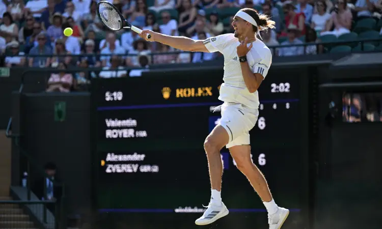 Zverev sigue adelante en Wimbledon 2026 tras victoria ante Royer